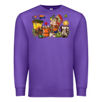 Purple arizona coffee cups Premium Sweatshirt - texasbilliewilder