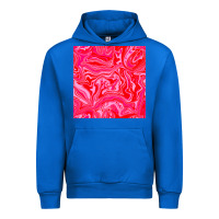 Cobalt valentines day marble seamless pattern Urban Hoodie - BundleAndBundleShop