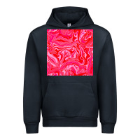 Navy valentines day marble seamless pattern Urban Hoodie - BundleAndBundleShop