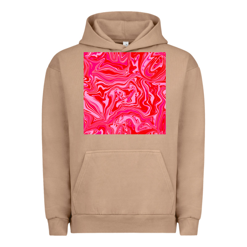 Valentines Day Marble Seamless Pattern Urban Hoodie by BundleAndBundleShop | Teevron