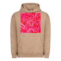Pigment Burro valentines day marble seamless pattern Urban Hoodie - BundleAndBundleShop