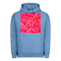 Pigment Pebble Blue valentines day marble seamless pattern Urban Hoodie - BundleAndBundleShop