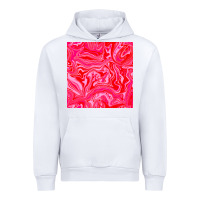 White valentines day marble seamless pattern Urban Hoodie - BundleAndBundleShop