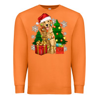 Carrot christmas golden dog Premium Sweatshirt - Zillion Design Studio