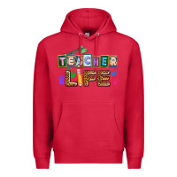 Cardinal teacher life Premium Hoodie - AdoDesignShop