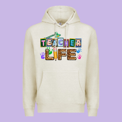 Teacher Life Premium Hoodie Designed By Adodesignshop