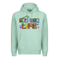 Seafoam teacher life Premium Hoodie - AdoDesignShop