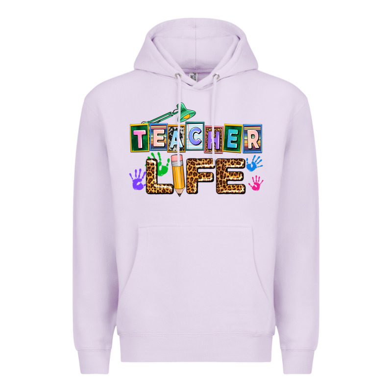 Teacher Life Premium Hoodie by AdoDesignShop | Teevron