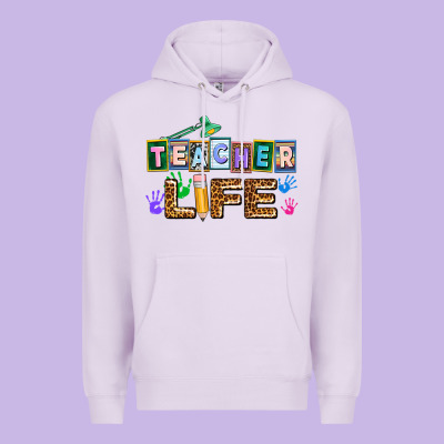 Teacher Life Premium Hoodie Designed By Adodesignshop