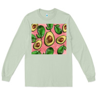 Matcha avacado pink tumbler Long Sleeve Tee - BarkalooDesign