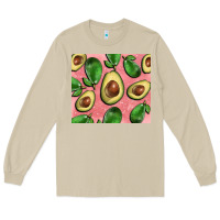 Mushroom avacado pink tumbler Long Sleeve Tee - BarkalooDesign