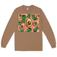 Toasted Coconut avacado pink tumbler Long Sleeve Tee - BarkalooDesign