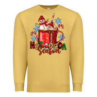 Antique Gold hot cocoa  season Premium Sweatshirt - Zillion Design Studio