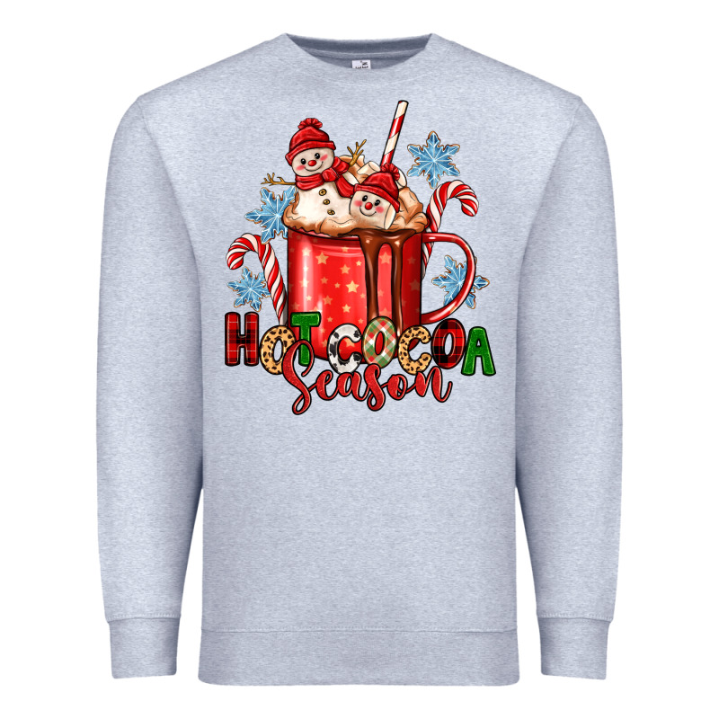 Hot Cocoa  Season Premium Sweatshirt by Zillion Design Studio | Teevron