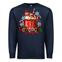 Navy hot cocoa  season Premium Sweatshirt - Zillion Design Studio