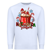 White hot cocoa  season Premium Sweatshirt - Zillion Design Studio