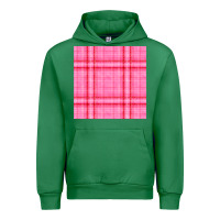 Emerald valentines day plaid seamless pattern Urban Hoodie - BundleAndBundleShop