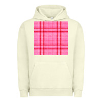 Pigment Pistachio valentines day plaid seamless pattern Urban Hoodie - BundleAndBundleShop