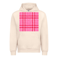 Sandshell valentines day plaid seamless pattern Urban Hoodie - BundleAndBundleShop