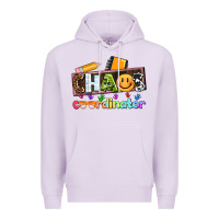Lilac teacher chaos coordinator Premium Hoodie - AdoDesignShop