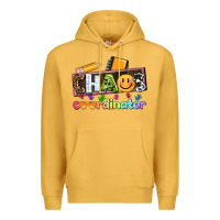 Mustard teacher chaos coordinator Premium Hoodie - AdoDesignShop