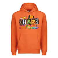 Teacher Chaos Coordinator Premium Hoodie | Teevron