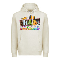 Oatmeal Heather teacher chaos coordinator Premium Hoodie - AdoDesignShop