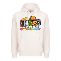 Pale Pink teacher chaos coordinator Premium Hoodie - AdoDesignShop