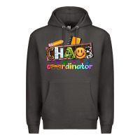Smoke teacher chaos coordinator Premium Hoodie - AdoDesignShop