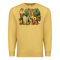 Antique Gold camp life Premium Sweatshirt - RanaPortraitStore