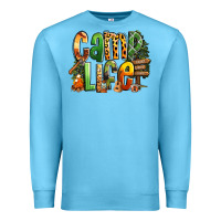 Ocean Blue camp life Premium Sweatshirt - RanaPortraitStore