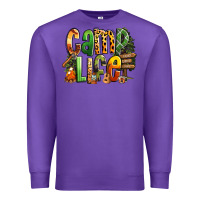 Purple camp life Premium Sweatshirt - RanaPortraitStore