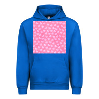 Cobalt valentines day heart seamless pattern Urban Hoodie - BundleAndBundleShop