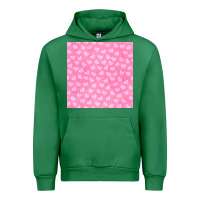Emerald valentines day heart seamless pattern Urban Hoodie - BundleAndBundleShop