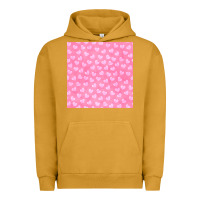 Pigment Peanut Butter valentines day heart seamless pattern Urban Hoodie - BundleAndBundleShop