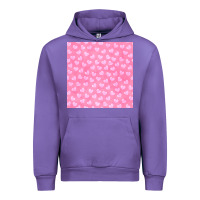 Tulip valentines day heart seamless pattern Urban Hoodie - BundleAndBundleShop