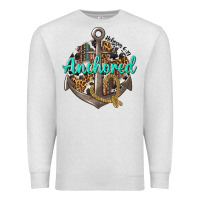 Oatmeal Heather anchored hebrews 6 19 Premium Sweatshirt - texasbilliewilder
