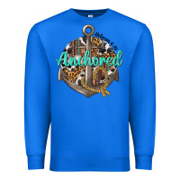 True Royal anchored hebrews 6 19 Premium Sweatshirt - texasbilliewilder