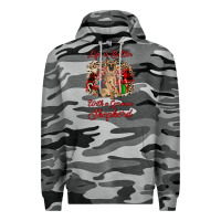 Slate Camo Christmas life is better with a german shepherd Premium Hoodie - JahusDesignShop