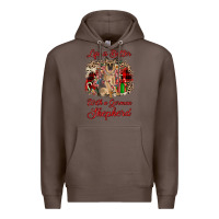 Coffee Christmas life is better with a german shepherd Premium Hoodie - JahusDesignShop