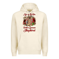 Tofu Christmas life is better with a german shepherd Premium Hoodie - JahusDesignShop