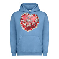 Pigment Pebble Blue self love Urban Hoodie - Artiststas