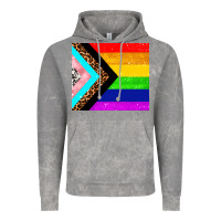 Cloud Rock pride flag Vintage Hoodie - AdoDesignShop