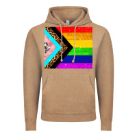 Vintage Coffee pride flag Vintage Hoodie - AdoDesignShop