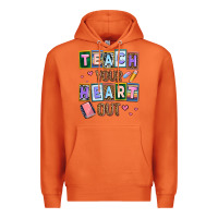 Carrot teach your heart out Premium Hoodie - AdoDesignShop