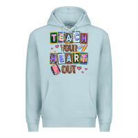 Blue Mist teach your heart out Premium Hoodie - AdoDesignShop