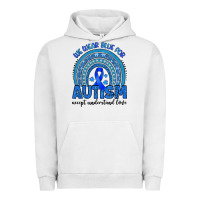 Pigment Lunar Rock we wear blue for autism accept understand love Urban Hoodie - Artiststas