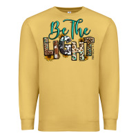 Antique Gold be the light matthew 5 14 Premium Sweatshirt - RanaPortraitStore