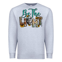 Heather Grey be the light matthew 5 14 Premium Sweatshirt - RanaPortraitStore
