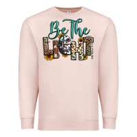 Pale Pink be the light matthew 5 14 Premium Sweatshirt - RanaPortraitStore